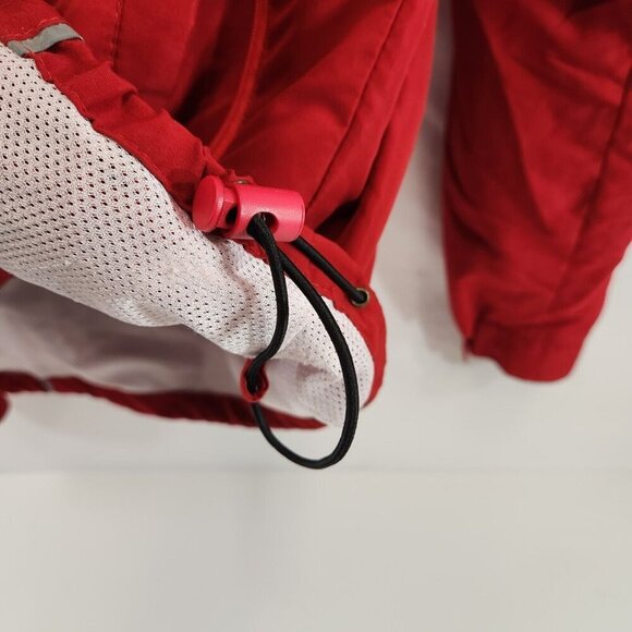 Royal Military College Track Jacket Mens Size Small Red White Canada RMC CMR - Picture 11 of 13